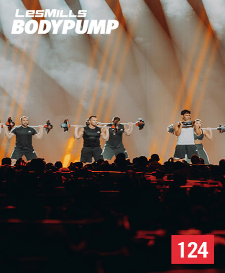 Hot Sale 2023 Q1 LesMills BODY PUMP 124 Video, Music And Notes - Click Image to Close